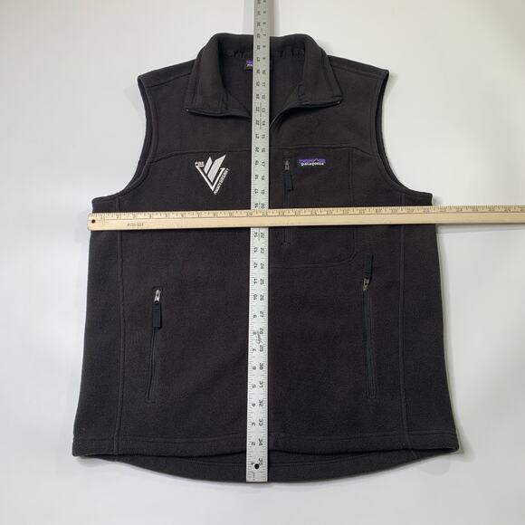 Patagonia Vest Mens M Medium Classic Synchilla Fleece Full Zip Sleeveless *LOGO - Picture 5 of 12